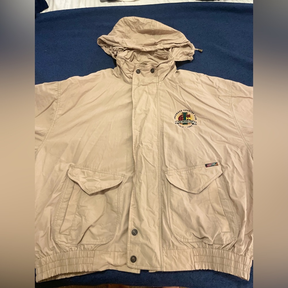 Vintage 1996 Cutter & Buck Jacket Inglewood Country Club the wood cup ~ Size XXL